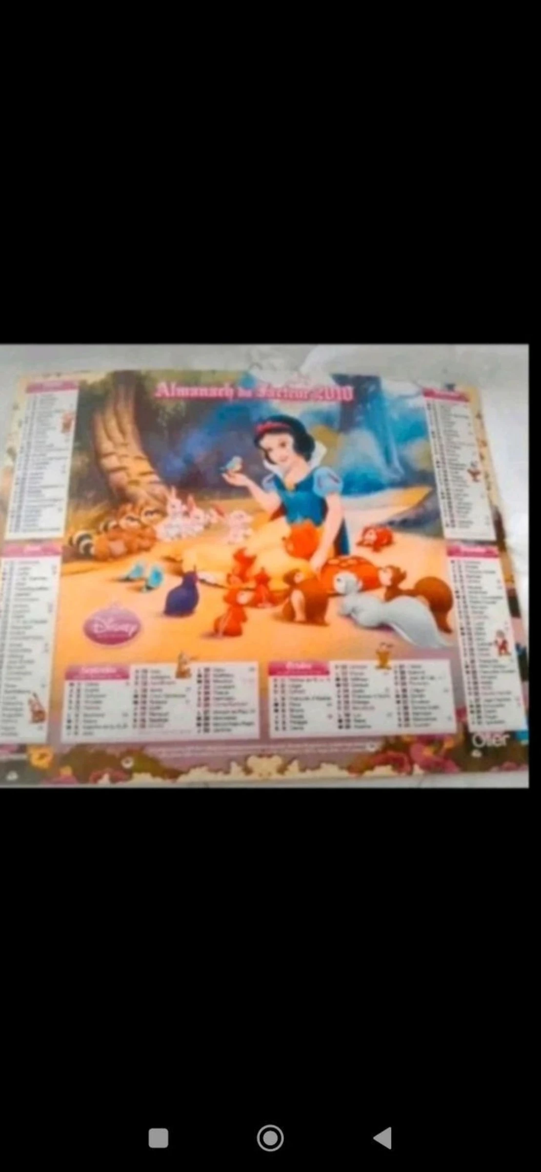 Antiguo calendario postal – photo 2